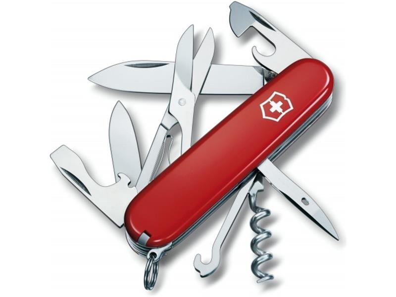 Coltello tascabile Victorinox Climber rosso
