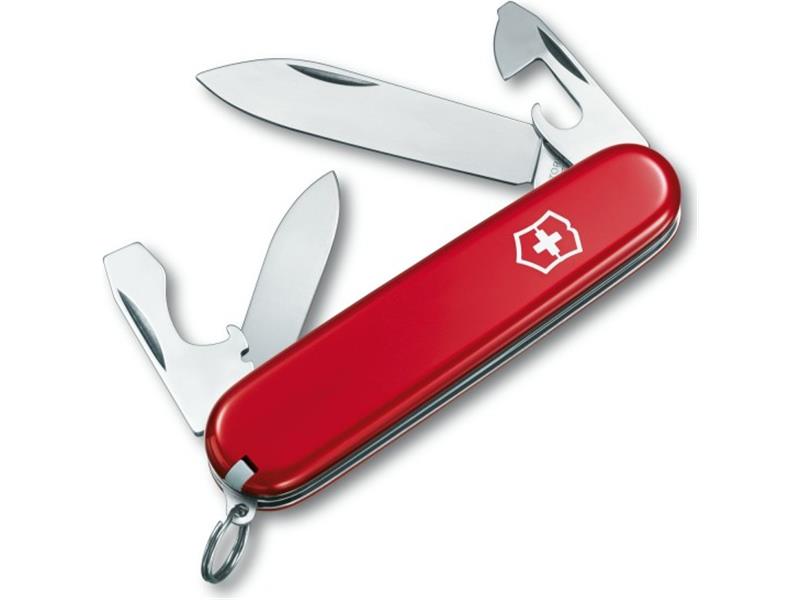 Coltello tascabile Victorinox Recruit rosso