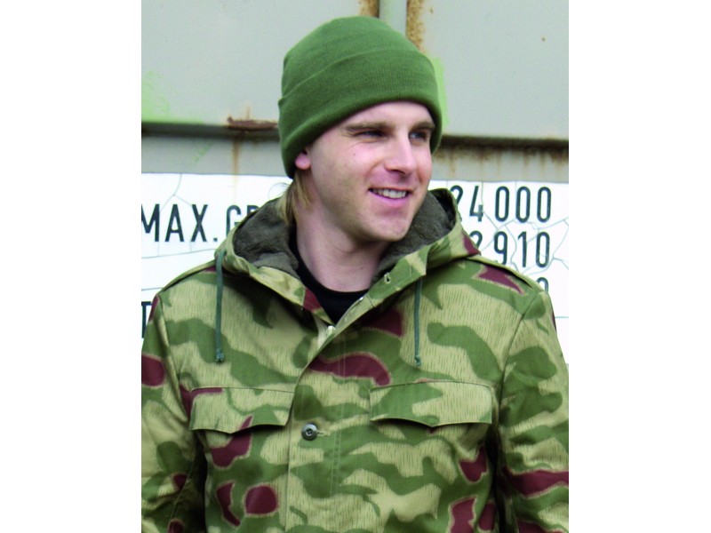 Fine green cap