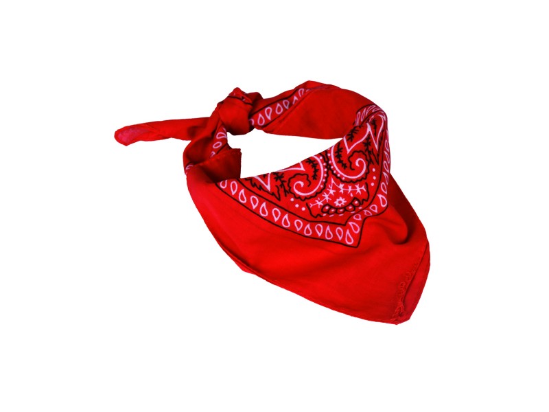 Tuch 50x50cm Western rot