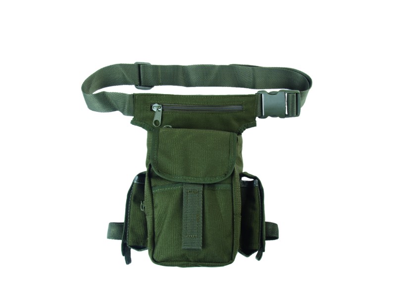 Waist/leg bag olive