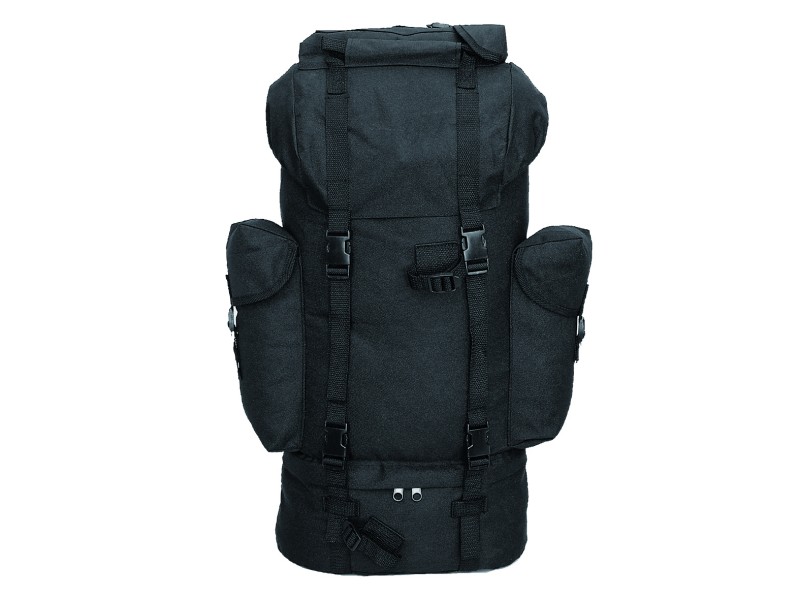 Militärischer Rucksack Kamp schwarz