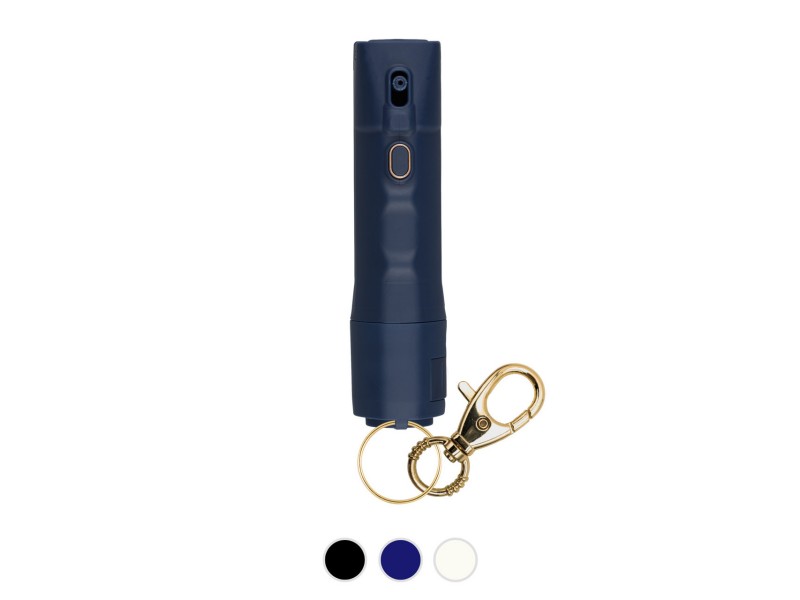 SABRE 2-IN-1 Personal Alarm Defense Spray with Alarm - Black