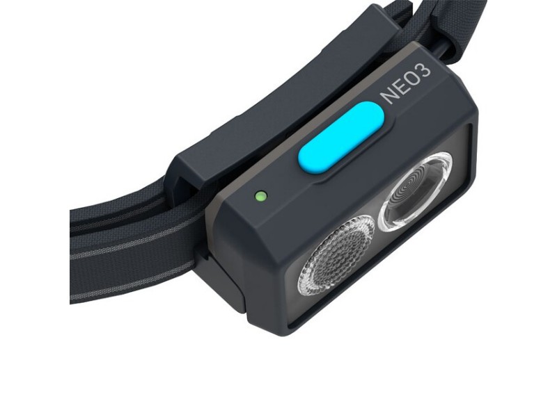 Naglavna svetilka LED LENSER Neo 3 - modra
