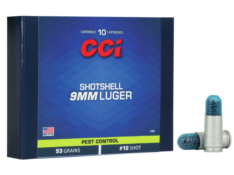 Naboj šiberni CCI Shot shell 9x19