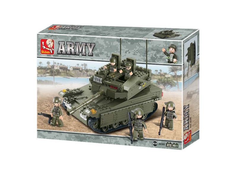 Assembly set SLUBAN tank armor