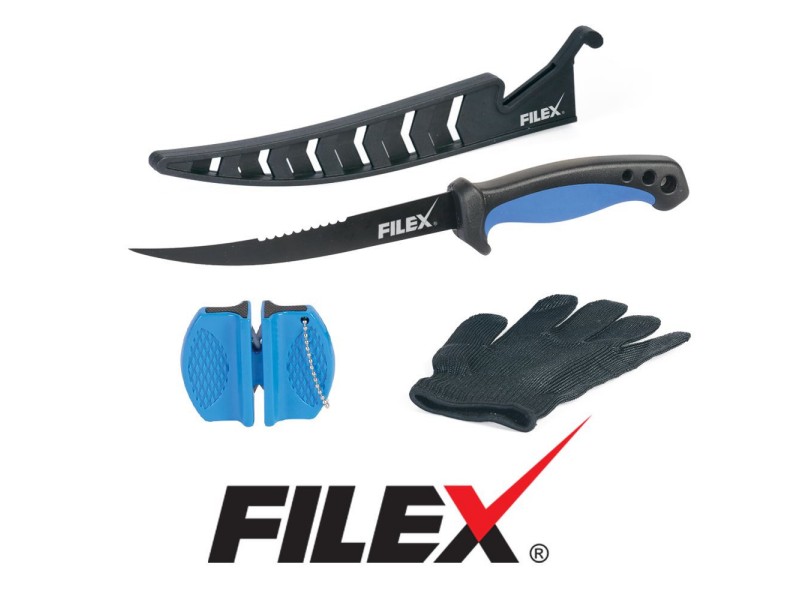 Filetirni ribolovni nož FIL FISHING Filex Filet Set - 3v1