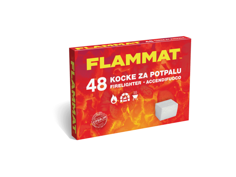Kocke za potpalu FLAMMAT - 48 kocki kerozina