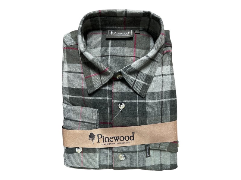 Košulja PINEWOOD Texas zelena crvena - zeleno plava