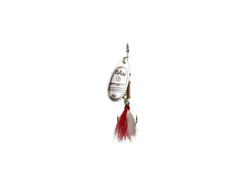 Blestivka DAM Effzett Standard Spinner Dressed - Silver - 6g/#3