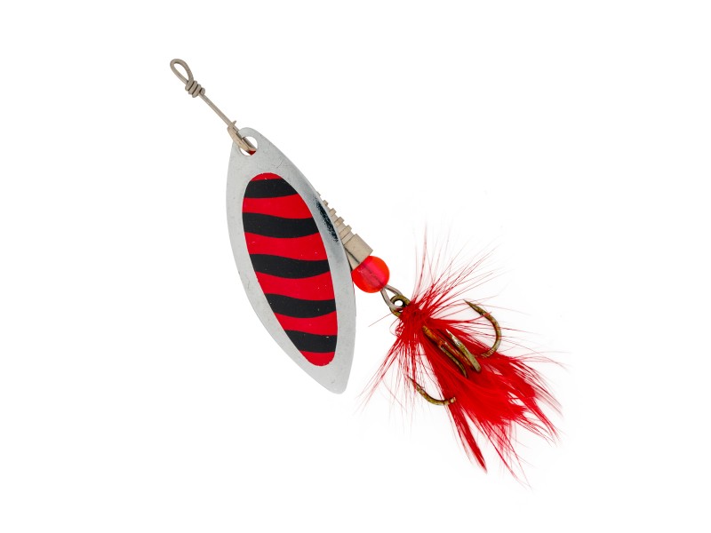 Esche WIZARD Spinner Lure rossa Luccio - 6,4g