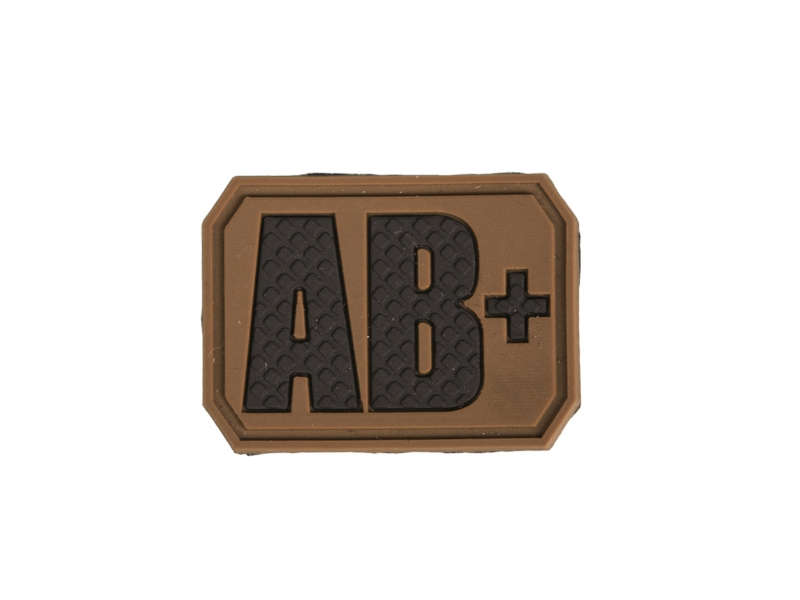 Patch gruppo sanguigno AB coyote - riccio 