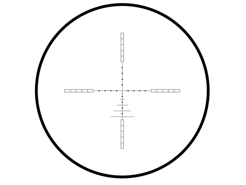 Teleskopski daljnogled HAWKE 3-9x40 AO - AMX