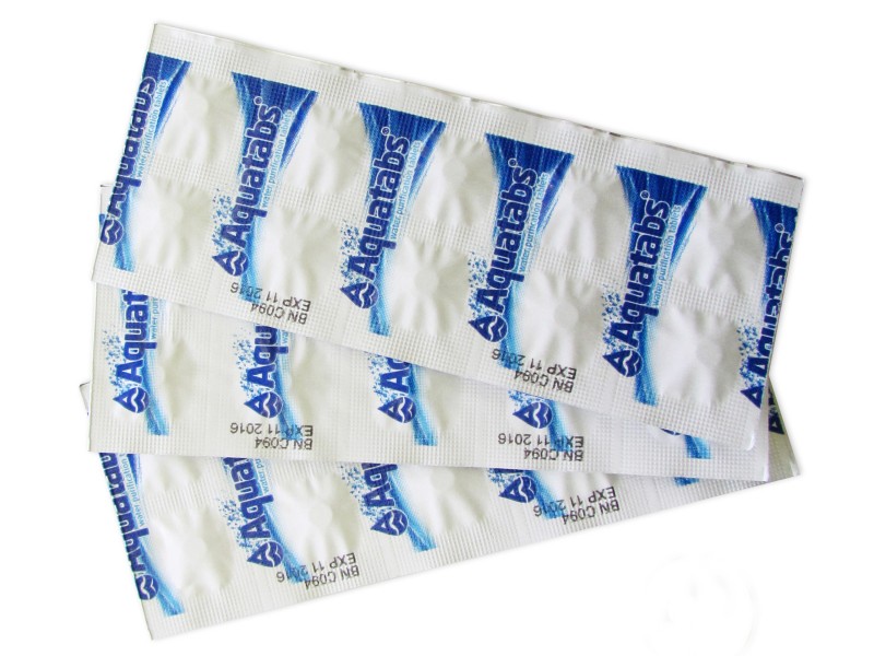 Tablete za dezinfekciju vode Aquatabs 8,5 mg