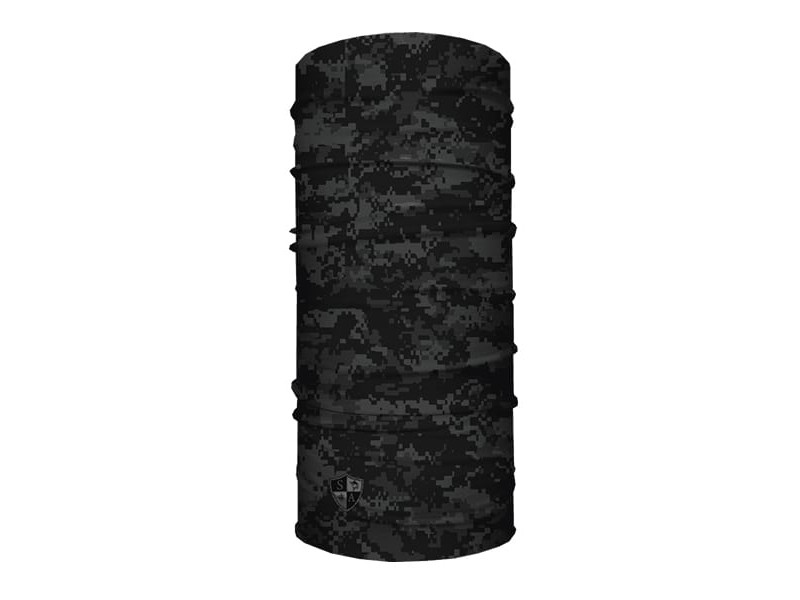 Gesichtsschal Black out digicamo