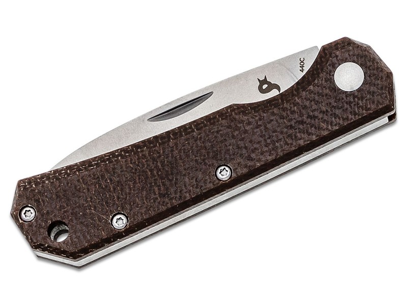 Folding Knife Black FOX BF-748 MIB