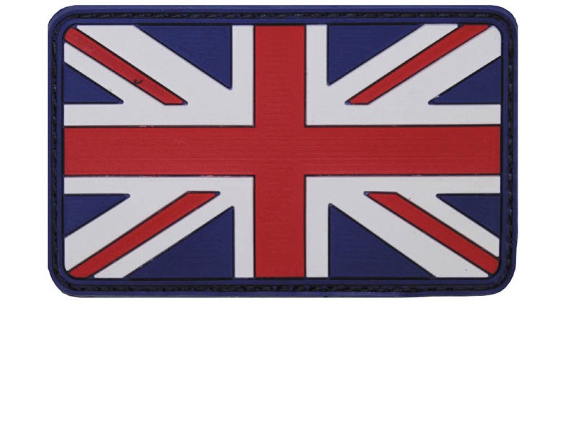 Aufnäher Flagge GB mit Igel