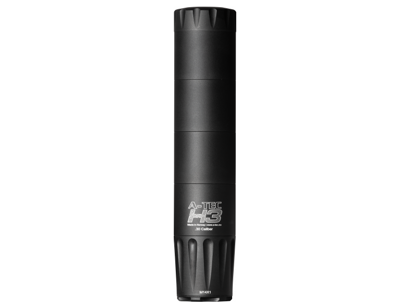 Dušilec zvoka A-TEC H3 - 6,5 mm - 14x1 (223 Rem, 222 Rem 6,5x55, 243 win itd