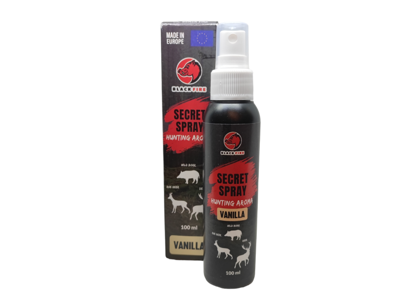 Spray zur Anlockung von Wild BLACK FIRE Vanille