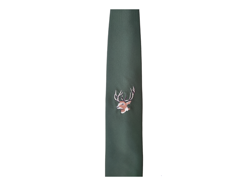 Jagdhalsband bestickt SMIG Hirsch