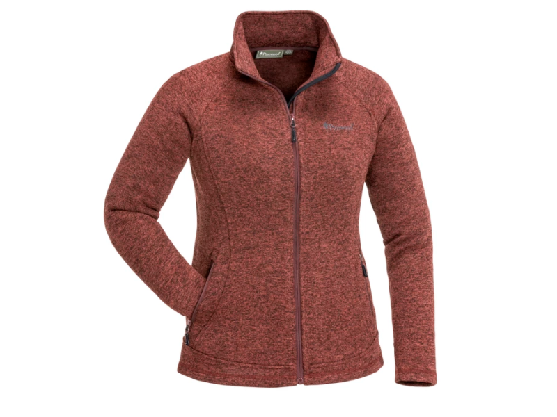 Women's Fleece Jacket PINEWOOD Gabriella - Marron Rose Melange