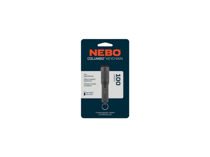 Torcia NEBO Columbo Keychain - 100 lm