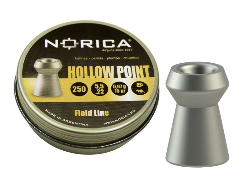 Diabolo NORICA Hollow Point 5,5 mm - 250 Stück