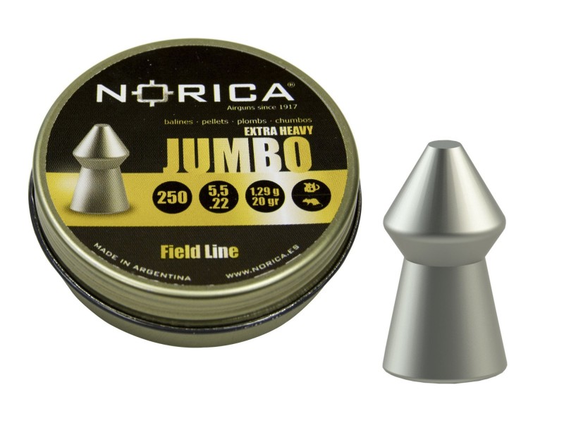 Diabolos NORICA Extra heavy JUMBO 5,5mm - 250Stück