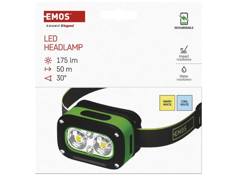 Headlamp EMOS LED - 175 lm