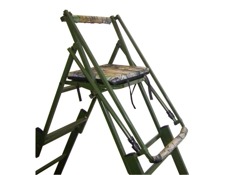 Lovska prenosna preža samostoječa aluminij - 130 cm