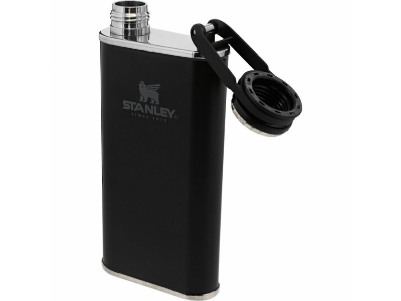 Thermosflasche STANLEY 0,23 l - schwarz