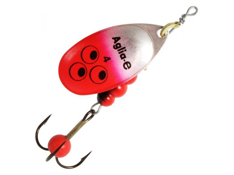 Esche MEPPS Aglia-E argento/rosso