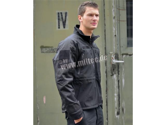 Giacca Softshell MILPLUS nera