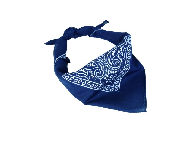 Bandana 50x50cm western blue
