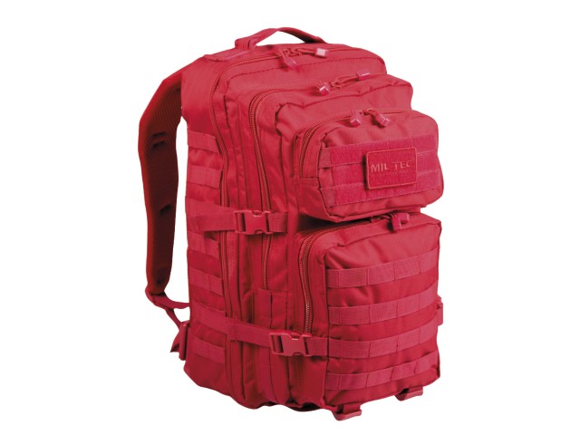 Militärischer Rucksack Assault Large Signalrot