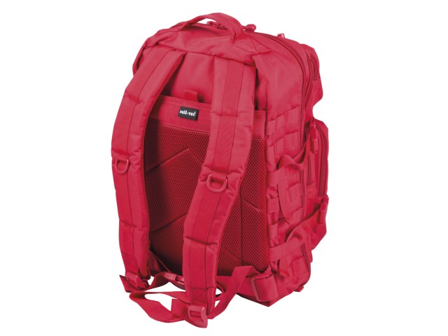 Militärischer Rucksack Assault Large Signalrot