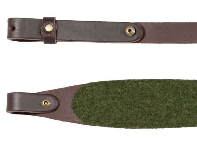 Rifle belt PPHU Kobra leather wool