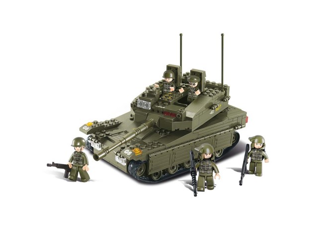 Assembly set SLUBAN tank armor