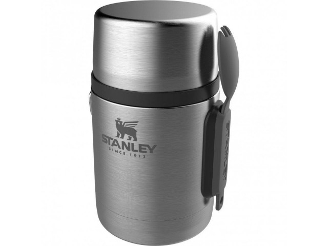 Thermospeicher für Lebensmittel mit Löffel STANLEY Adventure 0,53l