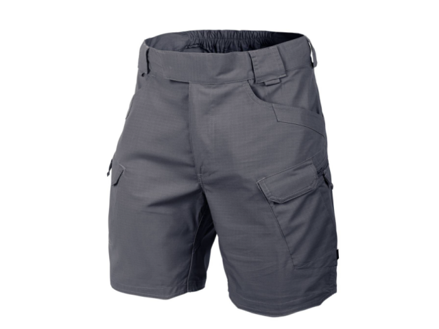 Kurze Hose HELIKON UTS (URBAN TACTICAL SHORTS) - POLYCOTTON RIPSTOP Grau