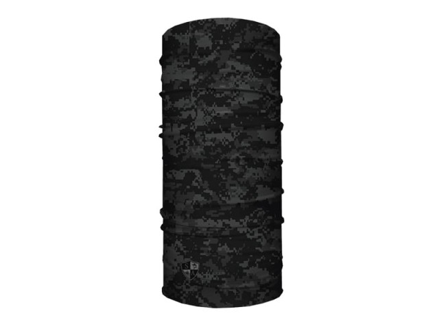 Gesichtsschal Black out digicamo