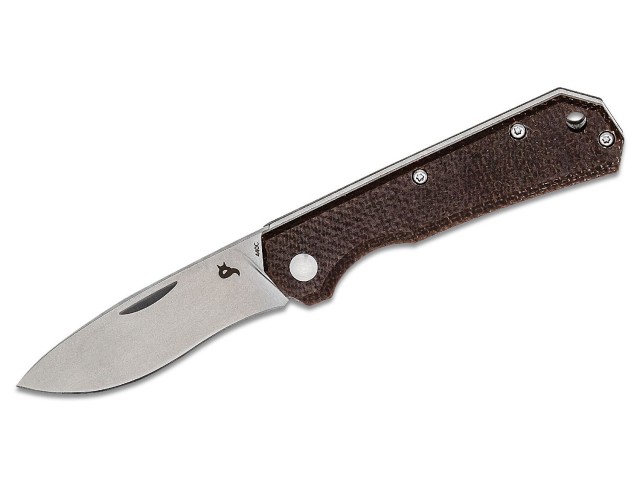 Folding Knife Black FOX BF-748 MIB