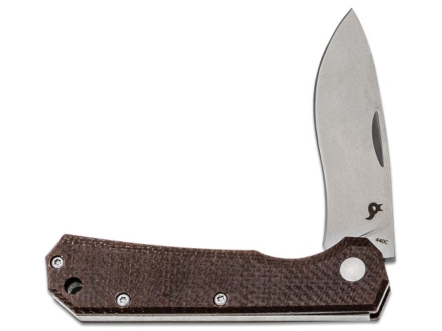 Folding Knife Black FOX BF-748 MIB