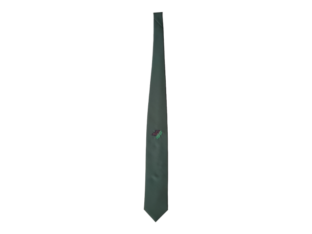 SMIG Wild Boar Embroidered Hunting Tie with Branch