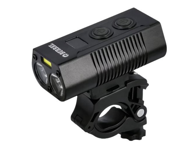 Set di luci da bicicletta ricaricabili BURREL MTB-10 - 1100lm