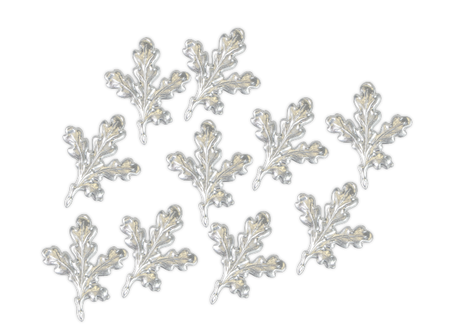 Decorazione per trofeo cinghiale OAK LEAVES silver