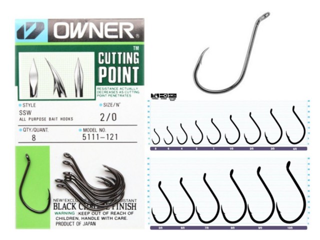 Owner Hooks Cutting Point SSW