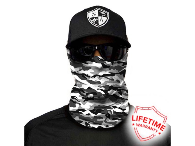 Lice šal Snow Military Camo