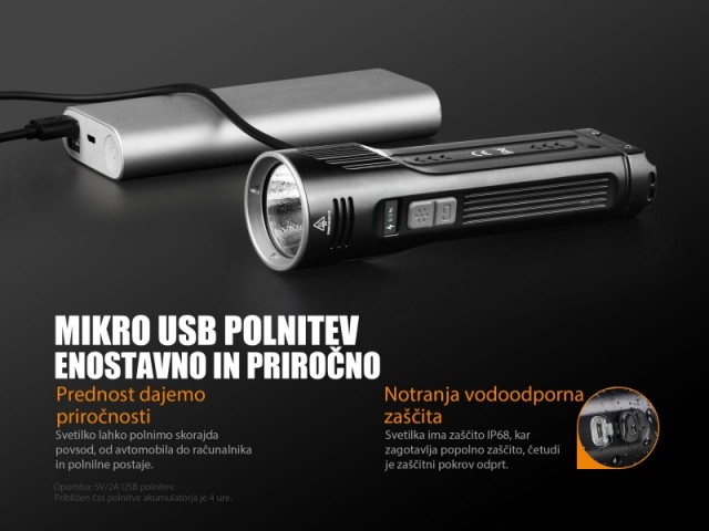 Taschenlampe FENIX UC52 - 3100 Lumen