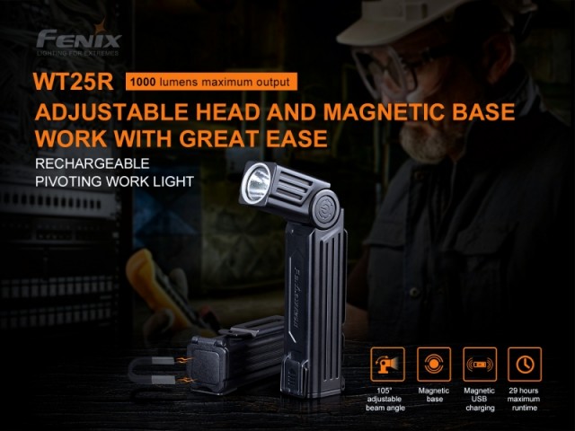 Punjačka svjetiljka FENIX WT25R